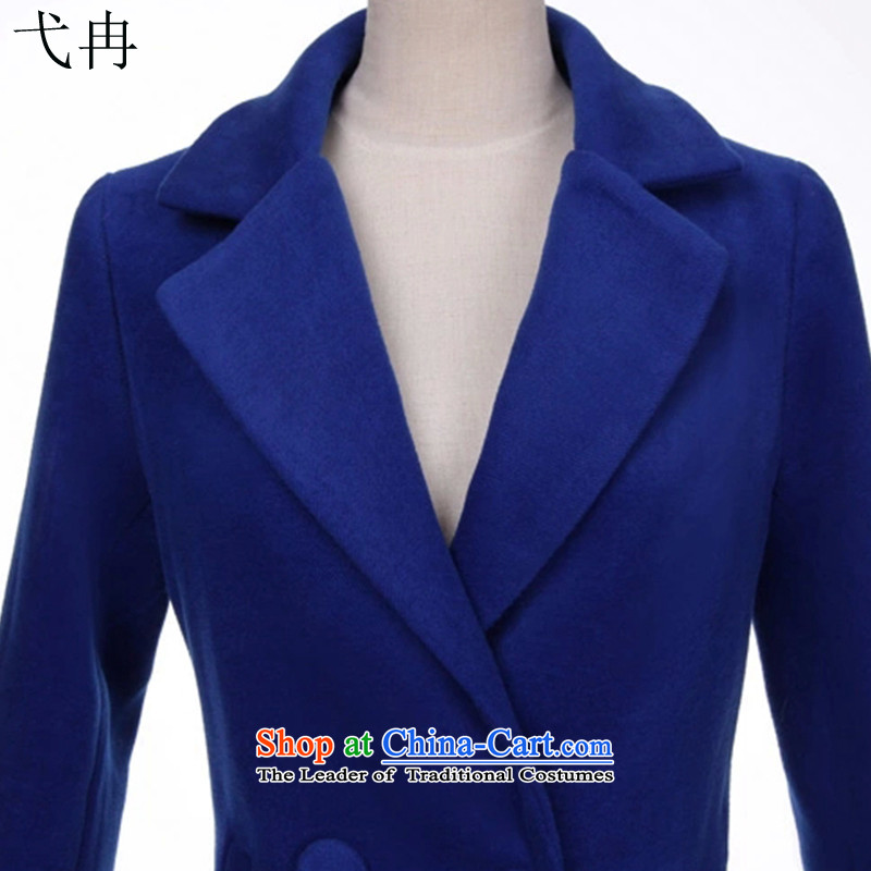 Cruise in the autumn and winter 2015 advanced new Europe, in long minimalist OL N380 gross Sau San? coats violet XL, cruising the comparison shopping on the Internet has been pressed.