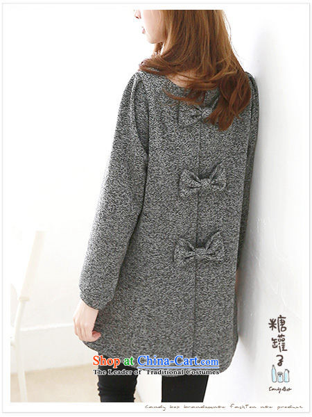 Yu-Sin-to increase women's code 2015 autumn and winter new fat mm thin in the Korean version of Liberal Women clothes, forming the sweater dresses 191 Gray 4XL recommends that you 160-180 catty picture, prices, brand platters! The elections are supplied in the national character of distribution, so action, buy now enjoy more preferential! As soon as possible.
