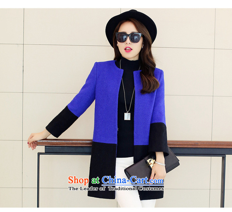 Load New MIYAMIYA2015 autumn colors and stylish lounge won hit version a wool coat jacket female blue XL Photo, prices, brand platters! The elections are supplied in the national character of distribution, so action, buy now enjoy more preferential! As soon as possible.
