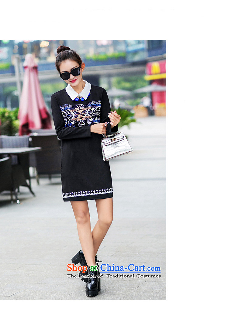 Mr NGAN 2015 large drift female winter long-sleeved shirt collar thick solid stylish dresses D319 wine red  L picture, prices, brand platters! The elections are supplied in the national character of distribution, so action, buy now enjoy more preferential! As soon as possible.