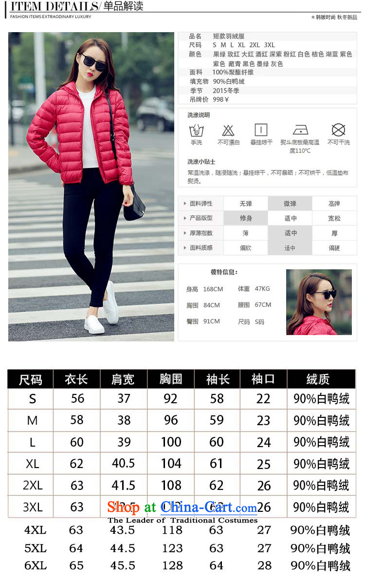 Gwi Tysan 2015 winter clothing new extra female thick MM to xl short cap thin and light jacket kit 200 catties thin black jacket 5XL video picture, prices, brand platters! The elections are supplied in the national character of distribution, so action, buy now enjoy more preferential! As soon as possible.