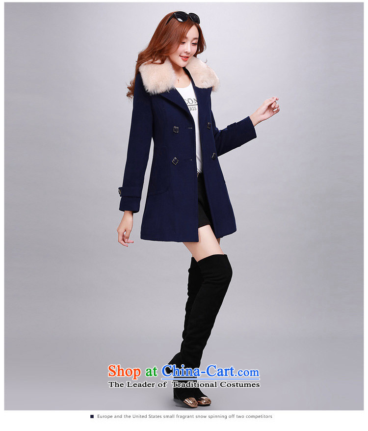 The nest products  2015 autumn and winter new women in Korean Long Hair Girl? a jacket with removable collar (A gross cotton Edition) Red L picture, prices, brand platters! The elections are supplied in the national character of distribution, so action, buy now enjoy more preferential! As soon as possible.