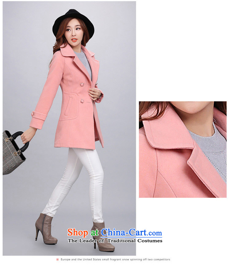 The nest products  2015 autumn and winter new women in Korean Long Hair Girl? a jacket with removable collar (A gross cotton Edition) Red L picture, prices, brand platters! The elections are supplied in the national character of distribution, so action, buy now enjoy more preferential! As soon as possible.