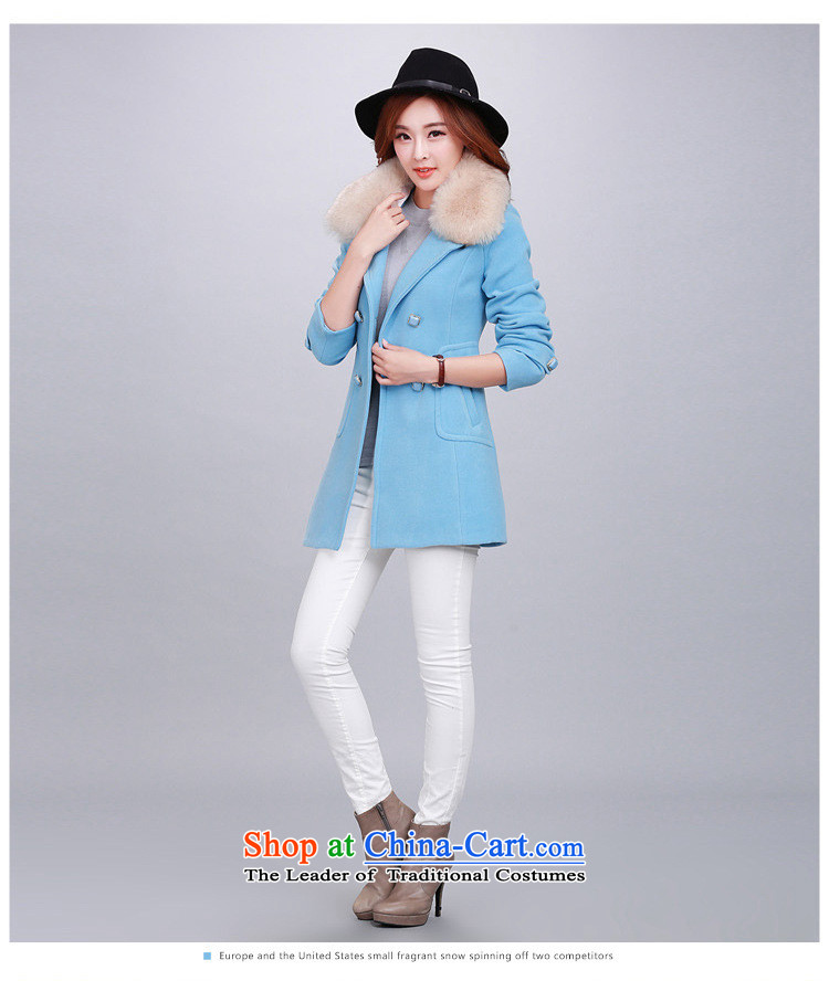 The nest products  2015 autumn and winter new women in Korean Long Hair Girl? a jacket with removable collar (A gross cotton Edition) Red L picture, prices, brand platters! The elections are supplied in the national character of distribution, so action, buy now enjoy more preferential! As soon as possible.