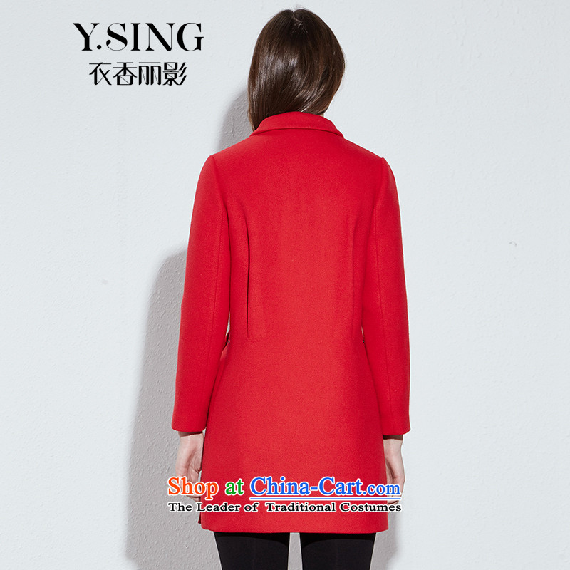 [i] to buy three from Hong Lai Ying 2015 Fall/Winter Collections new Korean citizenry in elegant graphics thin long solid color jacket female Red Hair? (11 S, Hong Lai Ying , , , shopping on the Internet