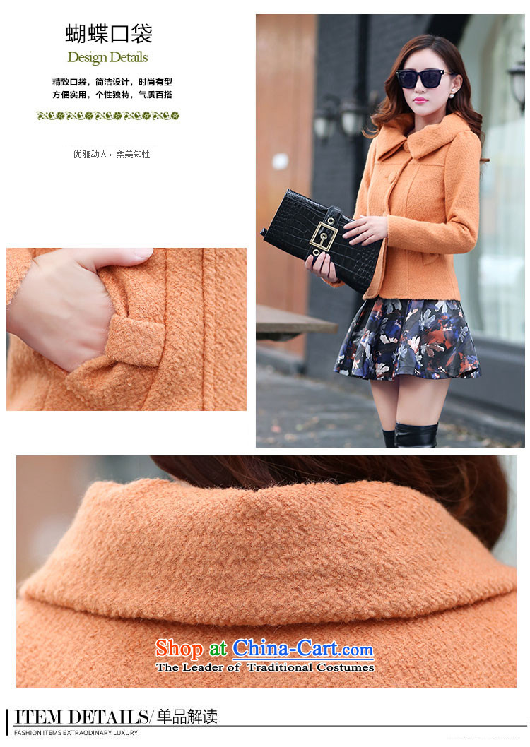Miyamiya autumn and winter new Korean small incense Wind Jacket Girl doll? Wool washable wool a wool coat video thin jacket green beans XL Photo, prices, brand platters! The elections are supplied in the national character of distribution, so action, buy now enjoy more preferential! As soon as possible.