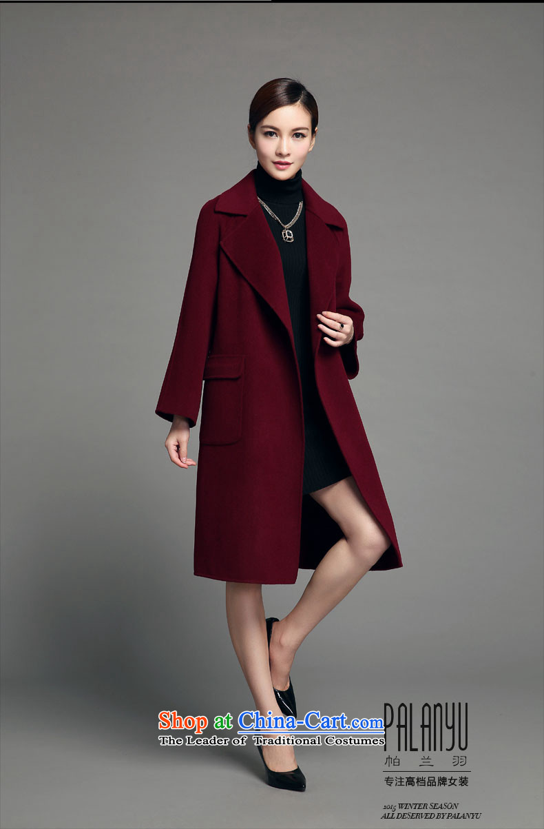 Palun Yu high-end double-side cashmere overcoat extension in the long strap 2015 winter new gross Ms. jacket? woolen coat pure colors to manually feed belt YD099 and pictures, prices of color XL, brand platters! The elections are supplied in the national character of distribution, so action, buy now enjoy more preferential! As soon as possible.