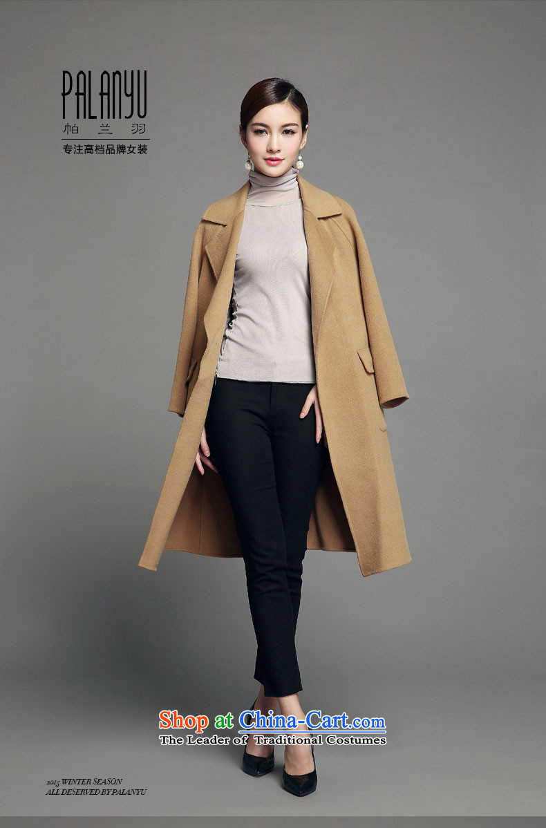Palun Yu high-end double-side cashmere overcoat extension in the long strap 2015 winter new gross Ms. jacket? woolen coat pure colors to manually feed belt YD099 and pictures, prices of color XL, brand platters! The elections are supplied in the national character of distribution, so action, buy now enjoy more preferential! As soon as possible.