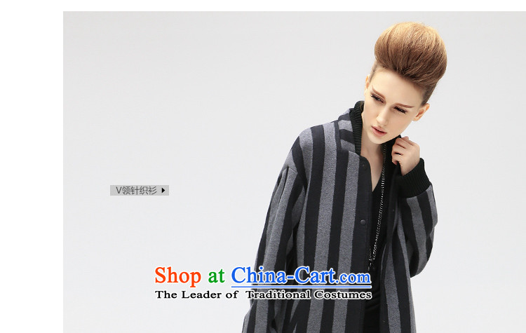 The autumn 2015 new COCOBELLA van in Europe and the long loose streaks female hair? CT303 dark gray stripes jacket M picture, prices, brand platters! The elections are supplied in the national character of distribution, so action, buy now enjoy more preferential! As soon as possible.