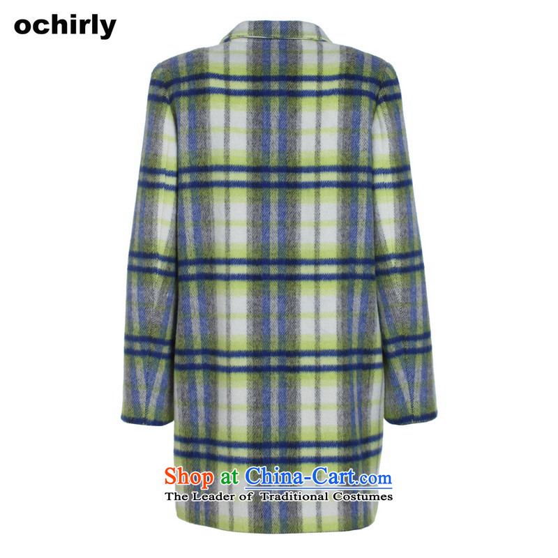 The new Europe, ochirly female suits for grid in loose long wool coat 1143346240? The Green Grid L(170/92a), Europe, 779 (ochirly) , , , shopping on the Internet