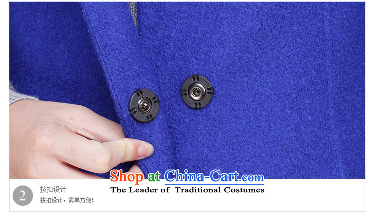 Chu Chien winter clothing temperament western elegance. long)? coats blue XL Photo, prices, brand platters! The elections are supplied in the national character of distribution, so action, buy now enjoy more preferential! As soon as possible.