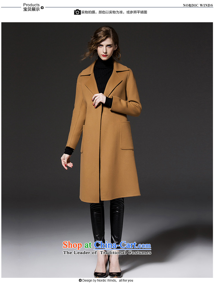 The Nordic wind cashmere overcoat girl of autumn and winter 2015 new products for women in Europe and the solid color long lapel pockets bow tie strap gross and female color jacket? XL Photo, prices, brand platters! The elections are supplied in the national character of distribution, so action, buy now enjoy more preferential! As soon as possible.
