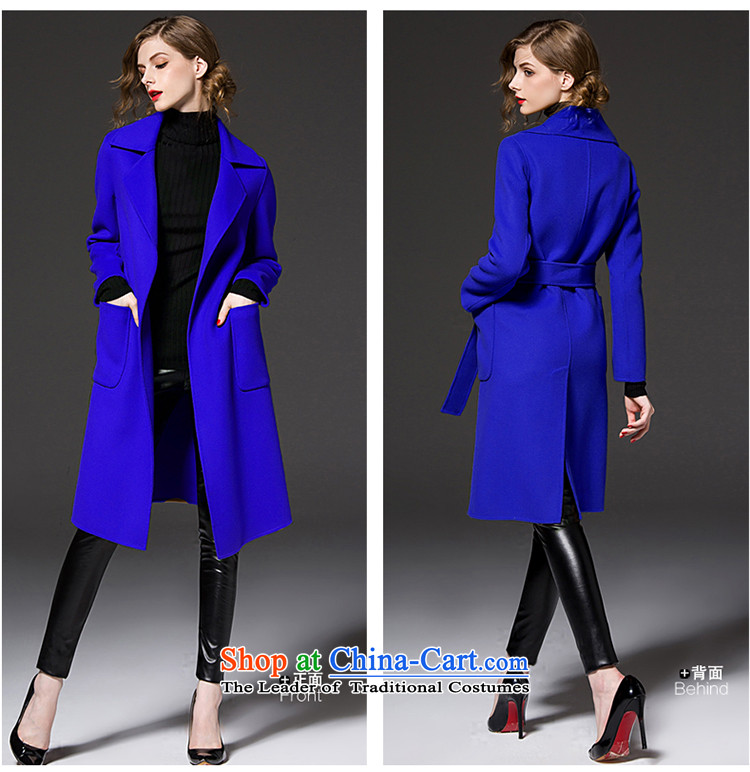 The Nordic wind cashmere overcoat girl of autumn and winter 2015 new products for women in Europe and the solid color long lapel pockets bow tie strap gross and female color jacket? XL Photo, prices, brand platters! The elections are supplied in the national character of distribution, so action, buy now enjoy more preferential! As soon as possible.