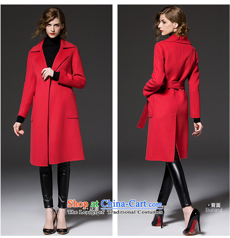 The Nordic wind cashmere overcoat girl of autumn and winter 2015 new products for women in Europe and the solid color long lapel pockets bow tie strap gross and female color jacket? XL Photo, prices, brand platters! The elections are supplied in the national character of distribution, so action, buy now enjoy more preferential! As soon as possible.