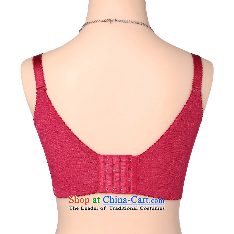 Msshe xl women 2015 new thin lace steel rings quad-rank-wide Underwear bra 10193 wine red 90E, Susan Carroll, the poetry Yee (MSSHE),,, shopping on the Internet