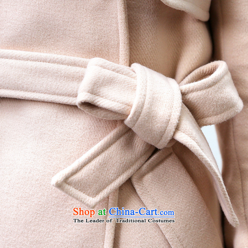 Gross? female Korean jacket awakening paradise 2015 winter clothing in New Sau San long double-a wool coat light and color , awakening Paradise Shopping on the Internet has been pressed.