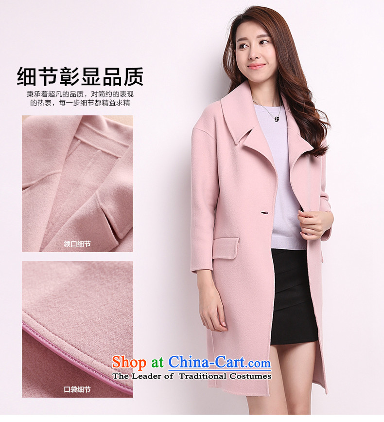 Hengyuan Cheung woolen coat girl in gross? jacket long wool a wool coat female jacket for autumn and winter by new Korean sided flannel? coats trendy lapel coats Brown M picture, prices, brand platters! The elections are supplied in the national character of distribution, so action, buy now enjoy more preferential! As soon as possible.