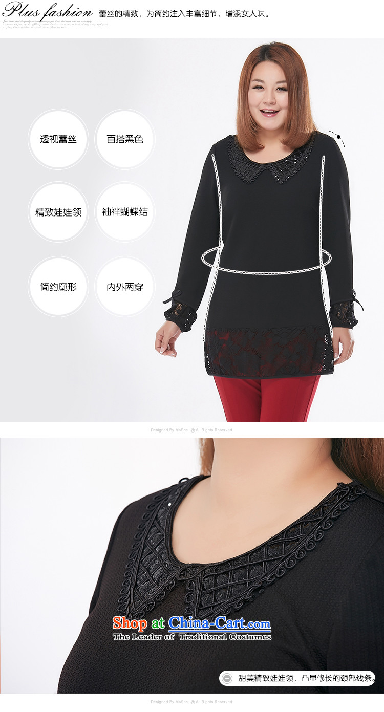 Msshe xl women 2015 new fall inside the elegant Wild Child collar lace long thick coat 2916 Black 3XL MM picture, prices, brand platters! The elections are supplied in the national character of distribution, so action, buy now enjoy more preferential! As soon as possible.