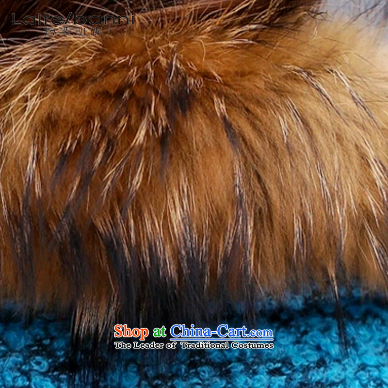 Rafael CORREA Vanina 2015 autumn and winter new gross female Korean jacket? In Long Large Sau San a wool coat Peacock Blue XL, Rafael CORREA Vanina (laifeibanni) , , , shopping on the Internet