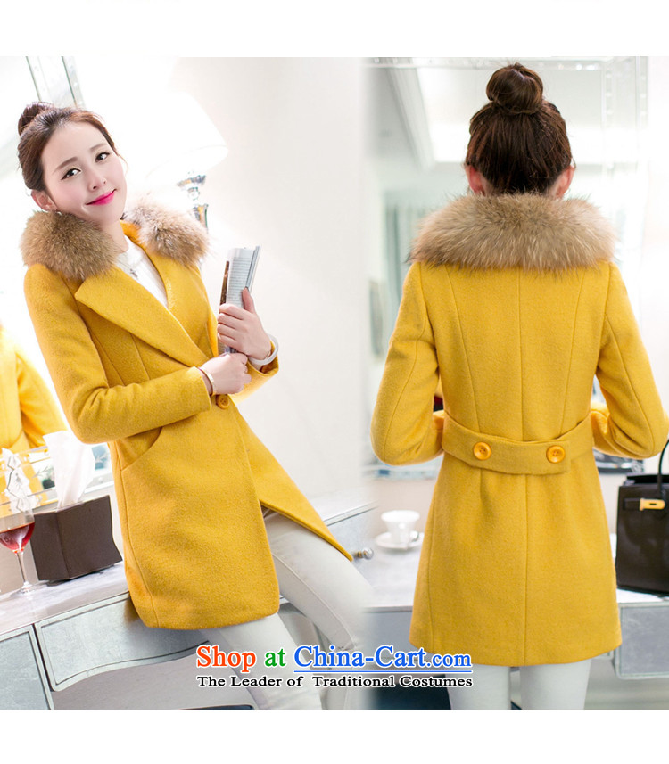 Korea 2015 Stanley autumn and winter new Korean long in Sau San thick nagymaros collar warm jacket for the Gross Gross?? female coats of gross Cyan XL Photo, prices, brand platters! The elections are supplied in the national character of distribution, so action, buy now enjoy more preferential! As soon as possible.