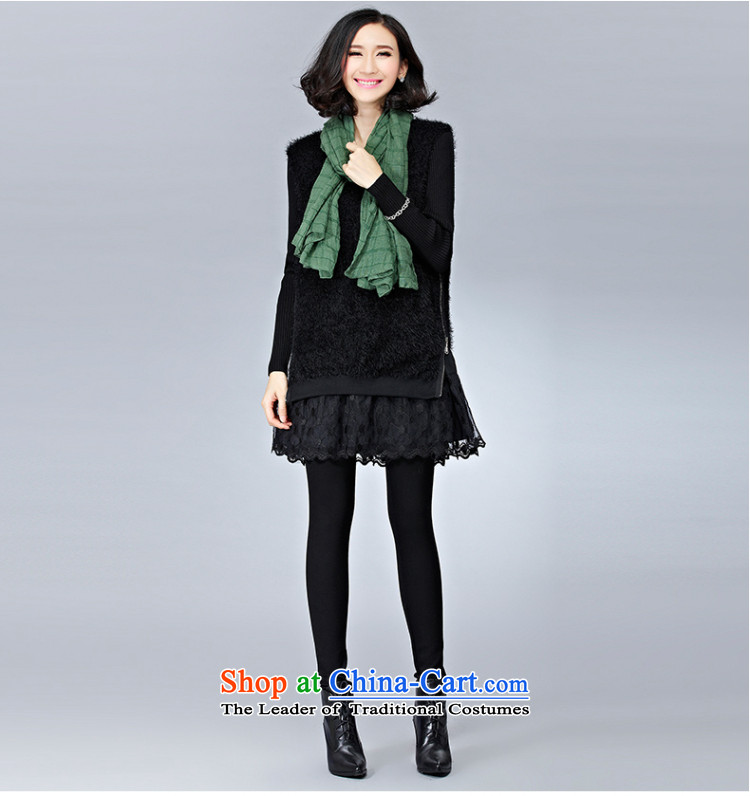 The Eternal-soo to xl women's dresses 2015 Fall/Winter Collections of new products on the Korean version of SISTER mm thick, Hin thin, winter dresses, forming the long-sleeved black skirt 3XL picture, prices, brand platters! The elections are supplied in the national character of distribution, so action, buy now enjoy more preferential! As soon as possible.