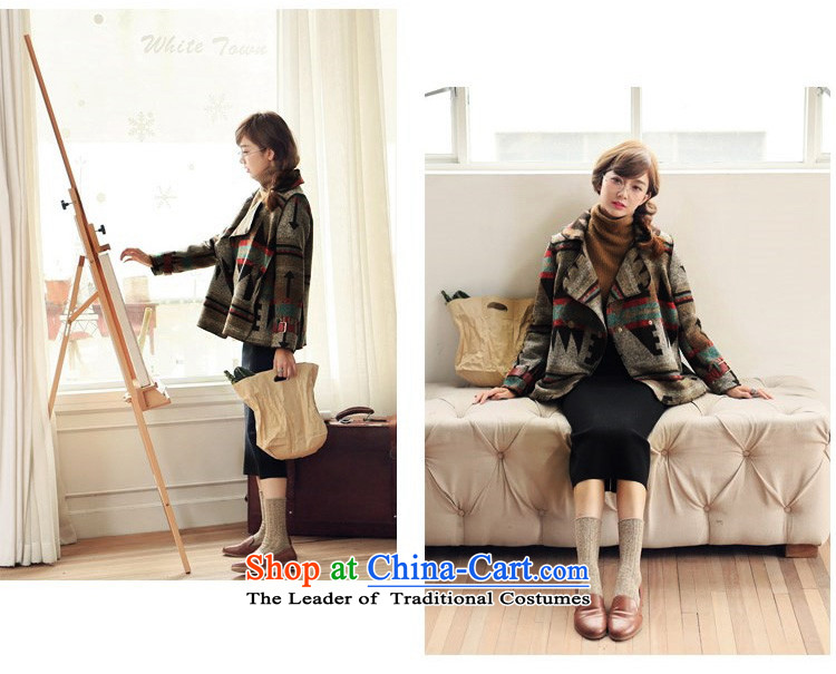 The new 2015 autumn and winter version A loose coat female Gross Gross?? coats women han bum-suit tartan shirt sub cardigan 1081 Figure Color S picture, prices, brand platters! The elections are supplied in the national character of distribution, so action, buy now enjoy more preferential! As soon as possible.