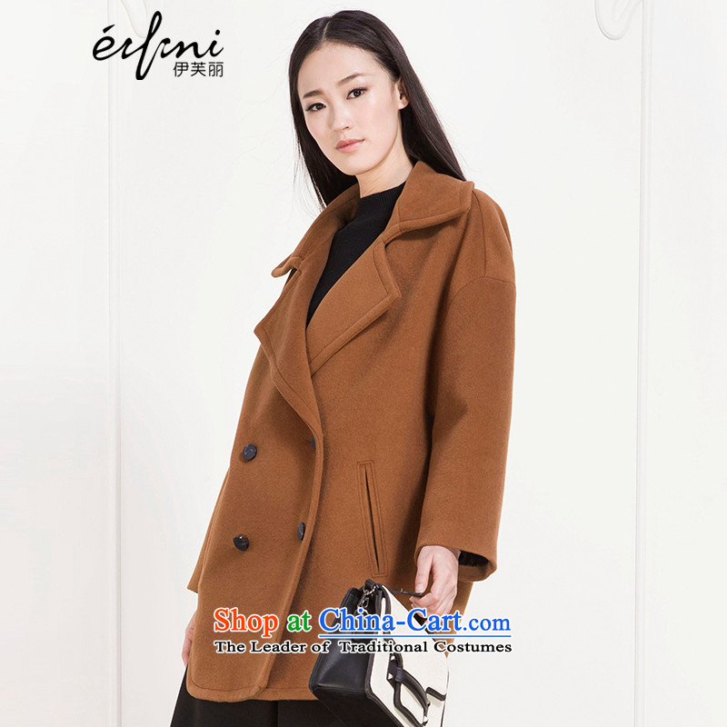 El Boothroyd 2015 winter clothing new double-gross Fleece Jacket? Short a wool coat female 6580847213 Kim M of the coffee-lai (eifini) , , , shopping on the Internet