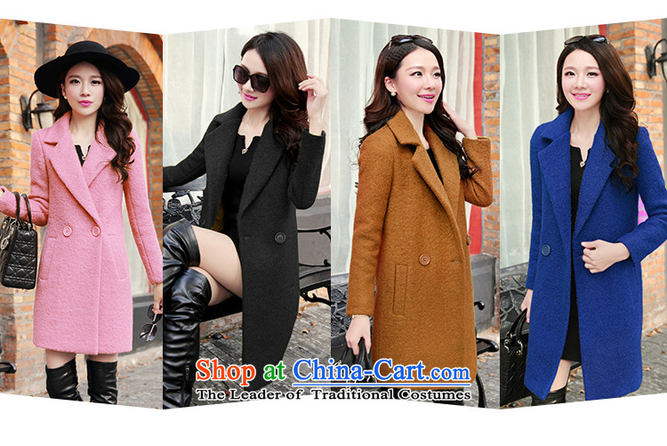 Princess of hsiang-Lan Kok 2015 autumn and winter new Korean version in the Sau San long wool? a wool coat female coats jacket 1085 green L picture, prices, brand platters! The elections are supplied in the national character of distribution, so action, buy now enjoy more preferential! As soon as possible.