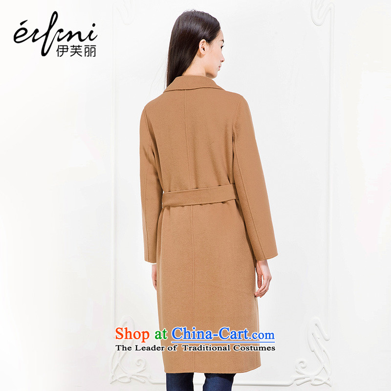 El Boothroyd 2015 winter clothing new lapel long wool double-side coats and color S female 6581017024, Evelyn Lai (eifini) , , , shopping on the Internet