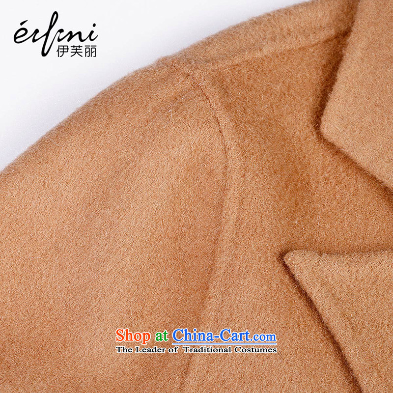 El Boothroyd 2015 winter clothing new lapel long wool double-side coats and color S female 6581017024, Evelyn Lai (eifini) , , , shopping on the Internet