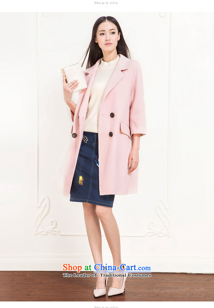 El Boothroyd 2015 winter clothing new double-side coats, double-wool coat female 6581017026? pink M picture, prices, brand platters! The elections are supplied in the national character of distribution, so action, buy now enjoy more preferential! As soon as possible.