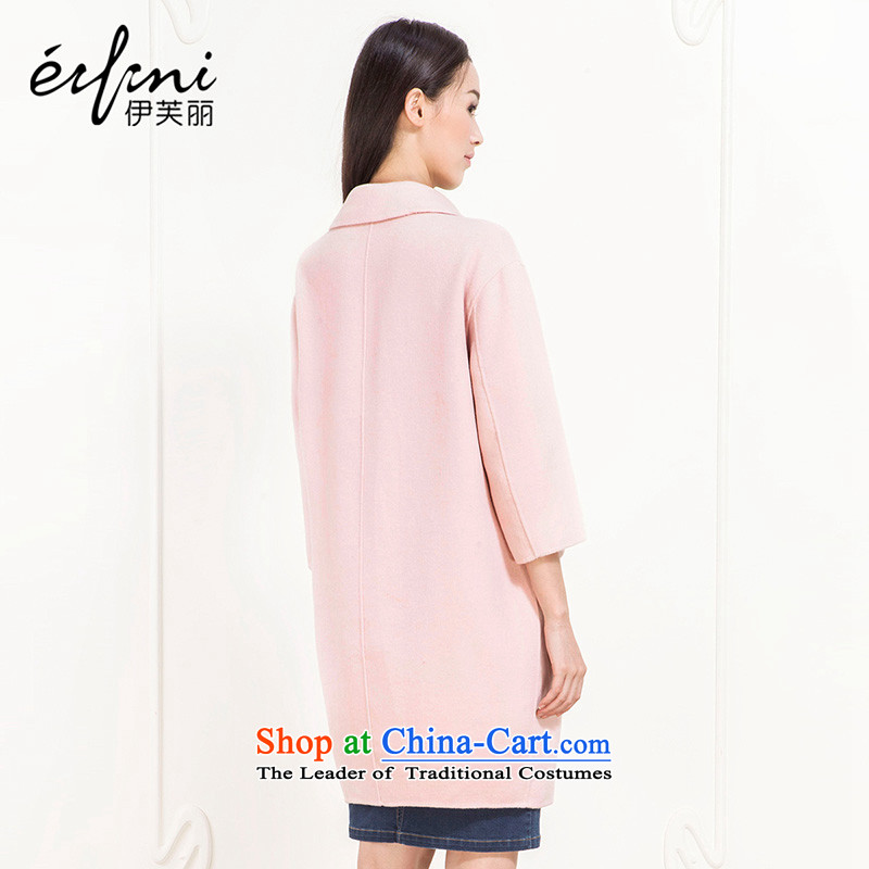 El Boothroyd 2015 winter clothing new double-side coats, double-wool coat female 6581017026? pink M Lai (eifini, Evelyn) , , , shopping on the Internet
