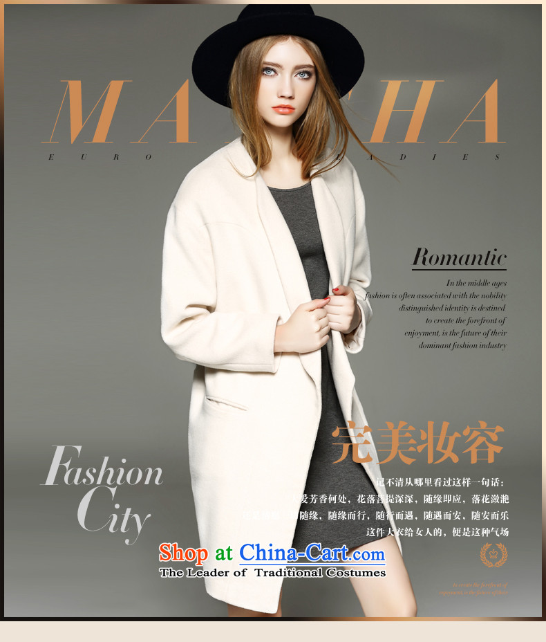 Matcha life? female coats wool long 2015 autumn and winter new Western Wind solid color T-shirt, beige jacket gross? S picture, prices, brand platters! The elections are supplied in the national character of distribution, so action, buy now enjoy more preferential! As soon as possible.