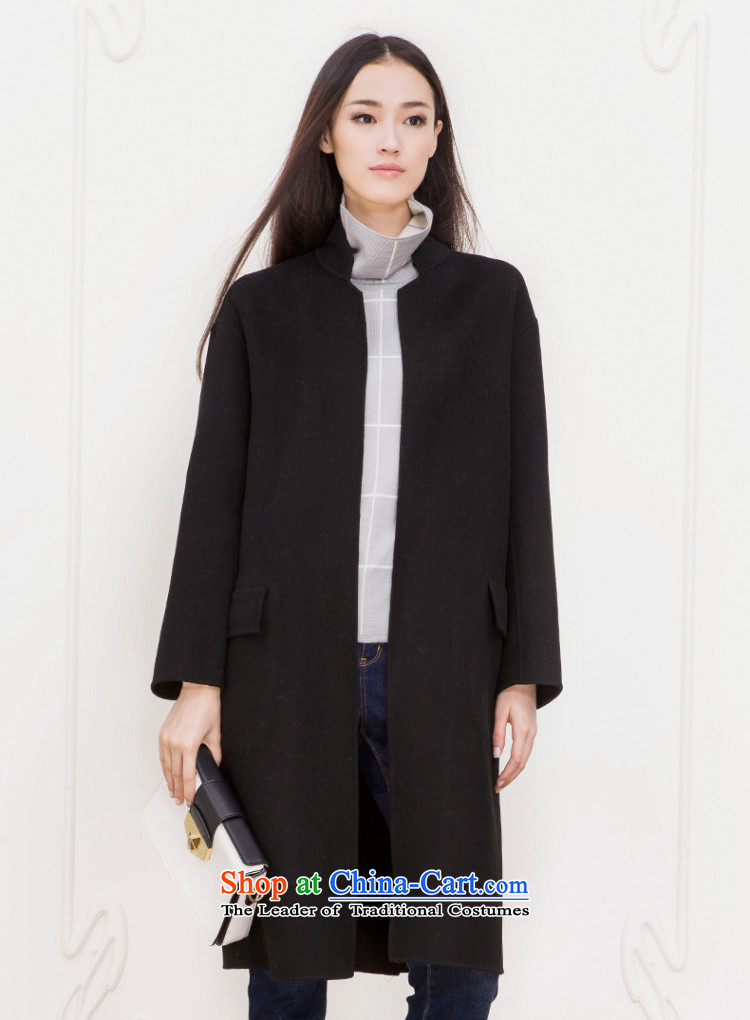 El Boothroyd 2015 winter clothing new cocoon-double-side in long woolen coat 6581017047 Black S picture, prices, brand platters! The elections are supplied in the national character of distribution, so action, buy now enjoy more preferential! As soon as possible.
