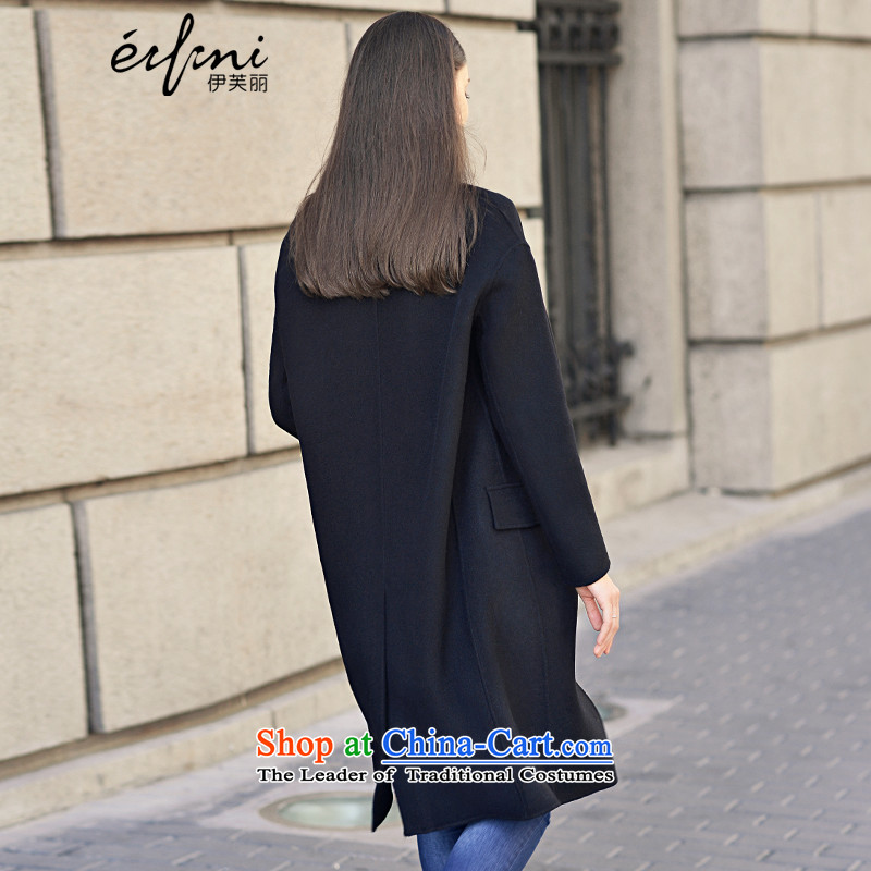 El Boothroyd 2015 winter clothing new cocoon-double-side in long woolen coat 6581017047 Black S, Evelyn eifini lai () , , , shopping on the Internet