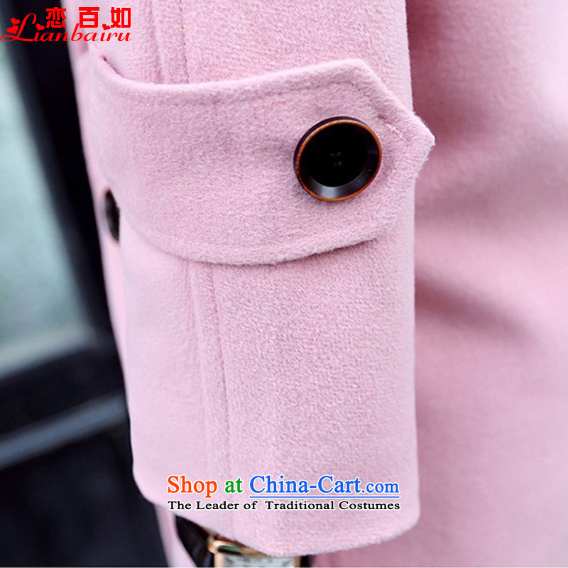 If you love the winter 2015) women's winter clothing on a new coats female hair)?? in the jacket long Korean Sau San a thin graphics 218 purple if you love S (lianbairu) , , , shopping on the Internet