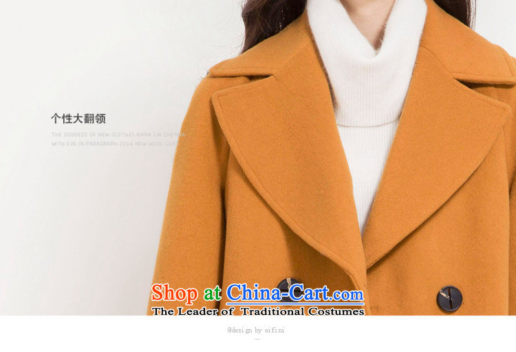 El Boothroyd 2015 winter clothing new straight plain manual gross jacket female wool? a wool coat 6581017112 caramel S picture, prices, brand platters! The elections are supplied in the national character of distribution, so action, buy now enjoy more preferential! As soon as possible.