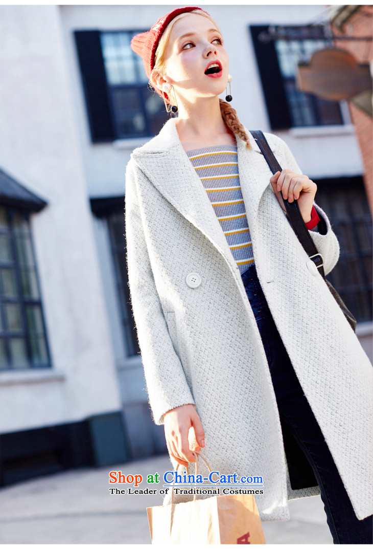 Lok-machi 2015 winter clothing new gross?)? long coats that wool coat a wool coat autumn and winter wild shirt ma gray S/155 picture, prices, brand platters! The elections are supplied in the national character of distribution, so action, buy now enjoy more preferential! As soon as possible.