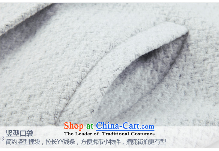 Lok-machi 2015 winter clothing new gross?)? long coats that wool coat a wool coat autumn and winter wild shirt ma gray S/155 picture, prices, brand platters! The elections are supplied in the national character of distribution, so action, buy now enjoy more preferential! As soon as possible.