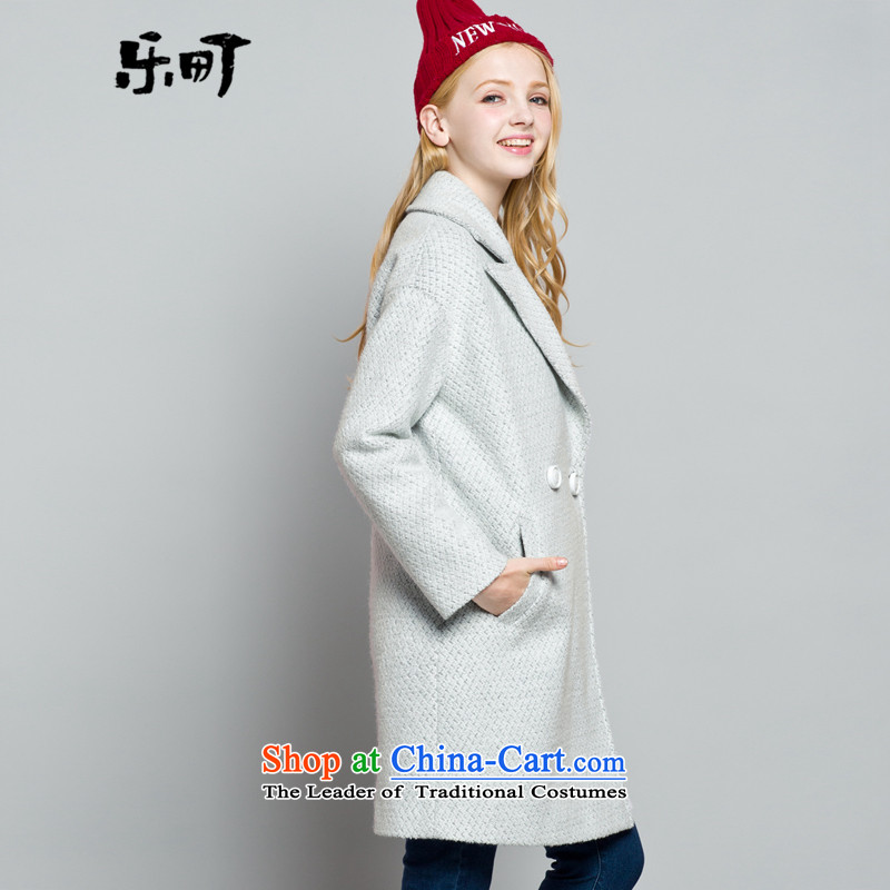 Lok-machi 2015 winter clothing new gross?)? long coats that wool coat a wool coat autumn and winter wild shirt S/155, Lok-machi Ma Gray , , , shopping on the Internet