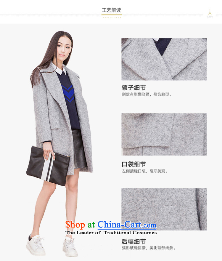 Of the 2015 Winter New Lai lapel. Ms. long wool coat 6581037113? soot S picture, prices, brand platters! The elections are supplied in the national character of distribution, so action, buy now enjoy more preferential! As soon as possible.