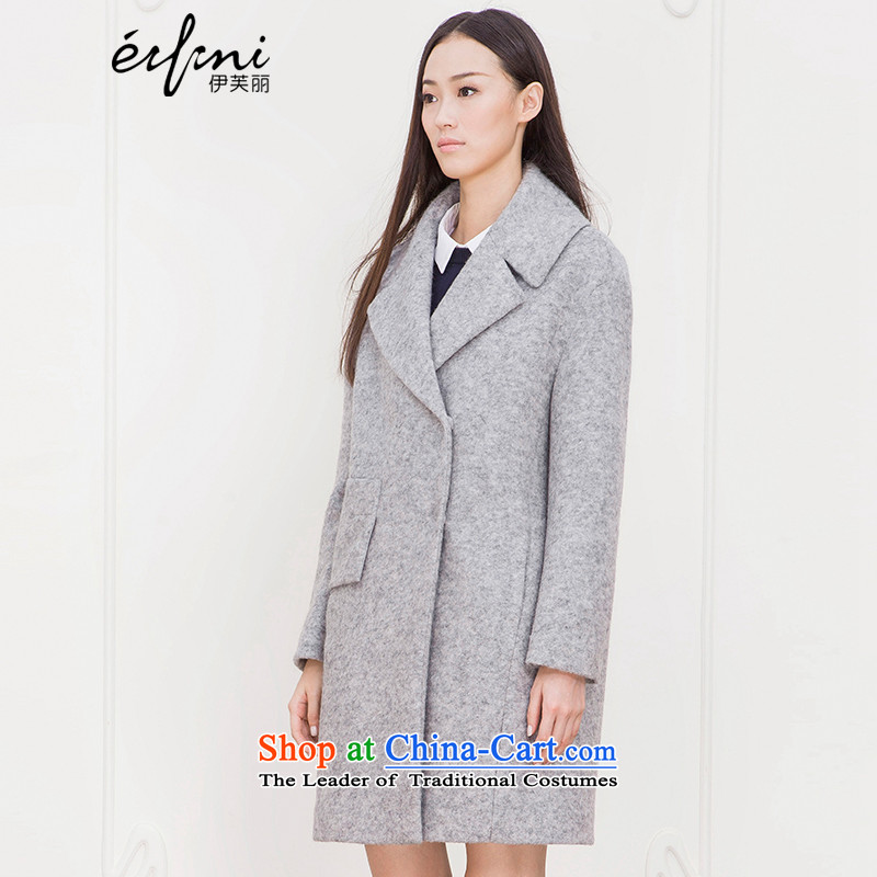 Of the 2015 Winter New Lai lapel. Ms. long wool coat 6581037113? of soot, Lai (eifini) , , , shopping on the Internet