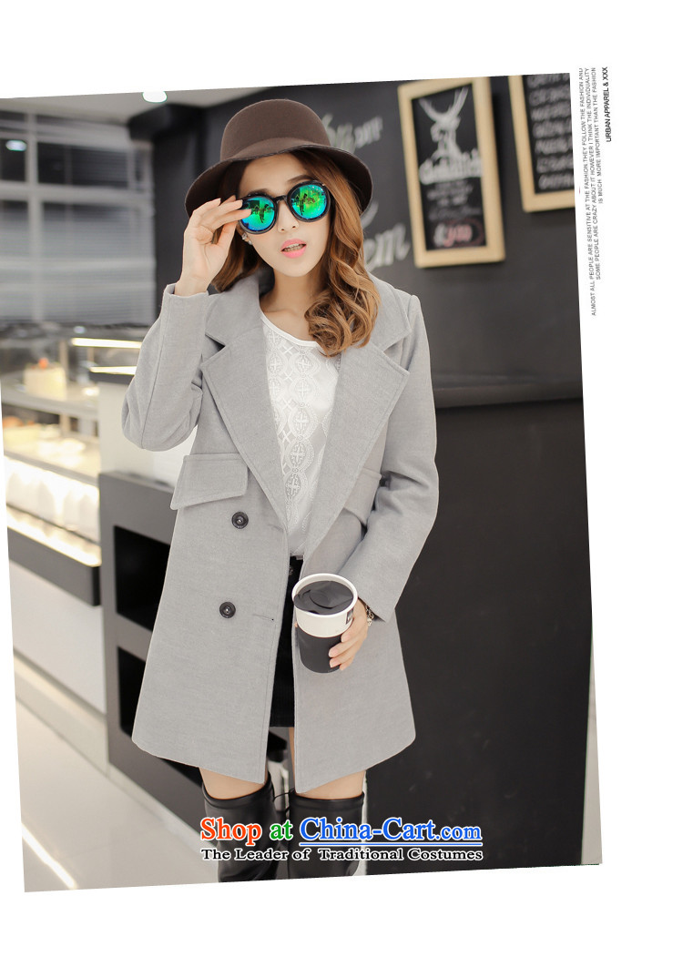 In the autumn of 2015, the new Constitution of the Korean version of the sub-coats video thin Connie casual jacket coat? female gross in long QY522 PURPLE L picture, prices, brand platters! The elections are supplied in the national character of distribution, so action, buy now enjoy more preferential! As soon as possible.