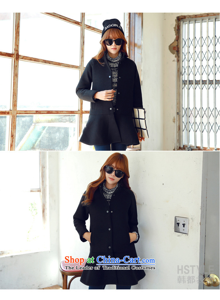 Korea has the Korean version of the Dag Hammarskjöld yi 2015 winter clothing decorated new women's body in a thin long graphics gross RW5400 jacket? restaurant black pictures, prices, S brand platters! The elections are supplied in the national character of distribution, so action, buy now enjoy more preferential! As soon as possible.