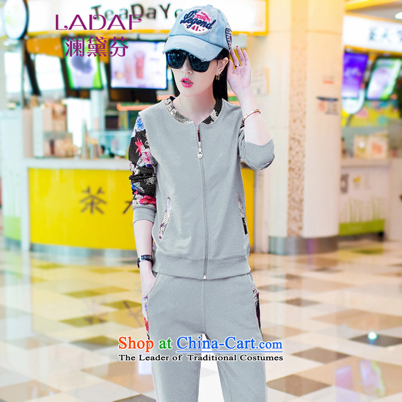 The World 2015 Autumn Fen Doi load new leisure long-sleeved blouses and two kits sweater, sportswear, 882  M, red in the world (LANDAIFEN DOI) , , , shopping on the Internet