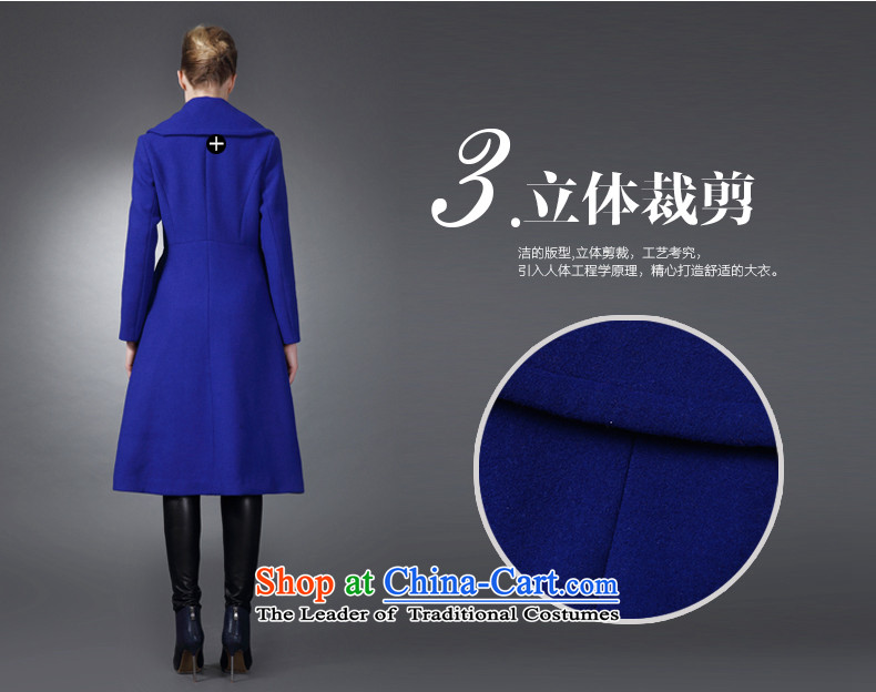 The elections of the same health maxchic stars Marguerite Hsichih 2015 autumn and winter elegant large roll collar long-sleeved Sau San long wool coat female 20972? Blue M picture, prices, brand platters! The elections are supplied in the national character of distribution, so action, buy now enjoy more preferential! As soon as possible.