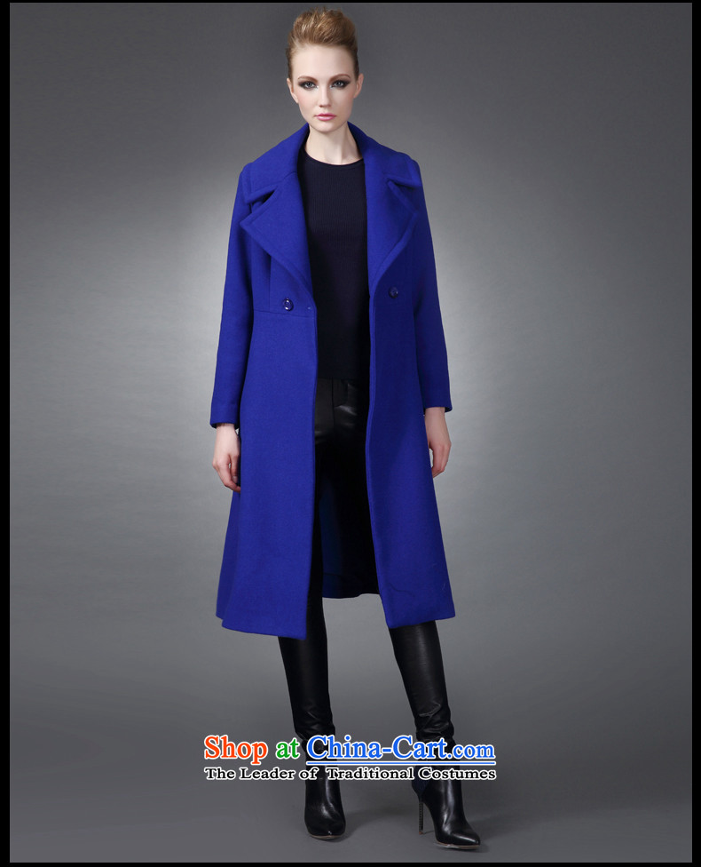 The elections of the same health maxchic stars Marguerite Hsichih 2015 autumn and winter elegant large roll collar long-sleeved Sau San long wool coat female 20972? Blue M picture, prices, brand platters! The elections are supplied in the national character of distribution, so action, buy now enjoy more preferential! As soon as possible.