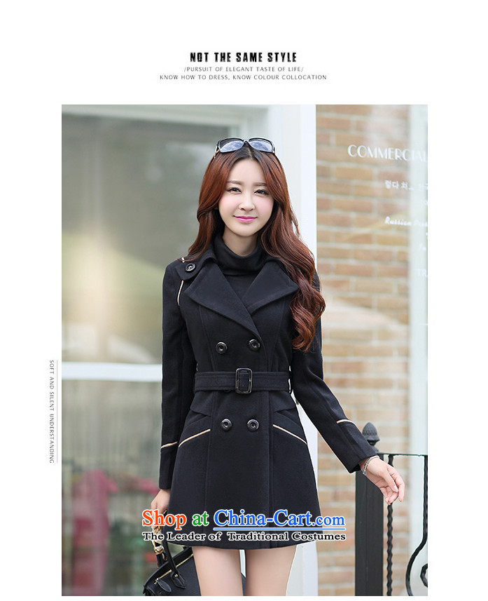 Pierce Carleen 2015 autumn and winter new coats female 309 gross? Navy M picture, prices, brand platters! The elections are supplied in the national character of distribution, so action, buy now enjoy more preferential! As soon as possible.