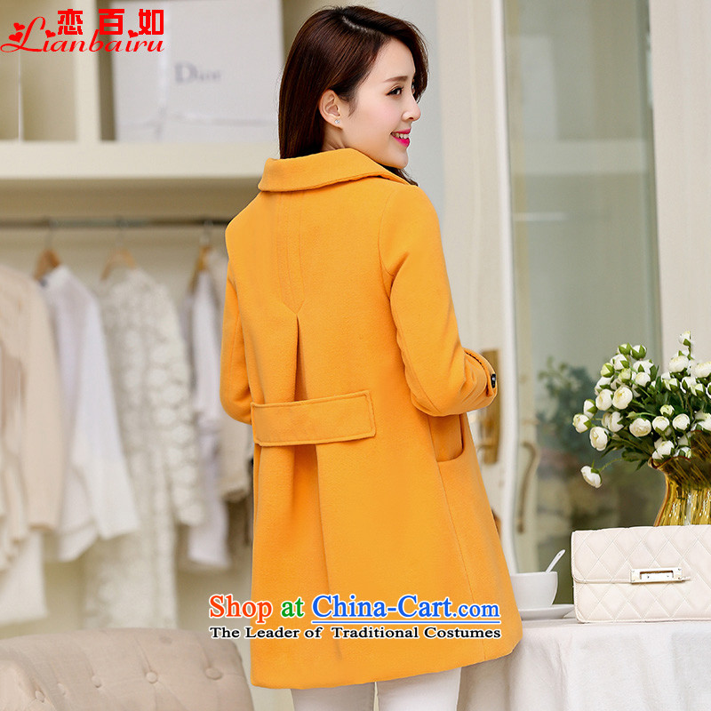 If you love women 2015 winter clothing on a new stylish coat female hair?? coats Korean cloak of winter coats)? sub loose video thin red , L, love of 888 100 as (lianbairu) , , , shopping on the Internet
