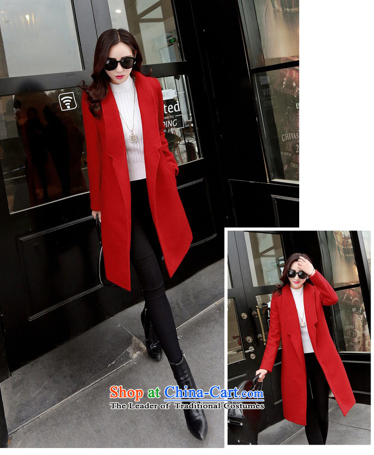 Noras ding a wool coat women 2015 autumn and winter new Korean female jacket is thick wool over the medium to longer term, Sau San video minimalist thin gray M picture, prices, brand platters! The elections are supplied in the national character of distribution, so action, buy now enjoy more preferential! As soon as possible.